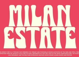 Milan Estate Font
