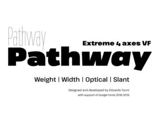 Pathway Extreme Font