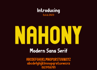 Nahony Font