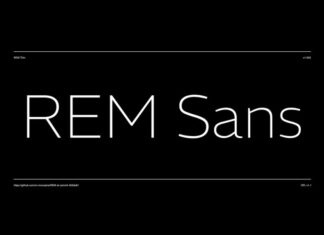REM Sans Font