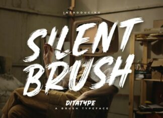 Silent Brush Font