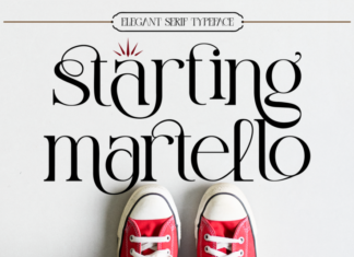 Starting Martello Font