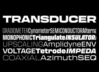 Transducer Font
