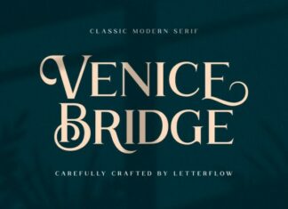 Venice Bridge Font