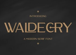 Waldecry Font