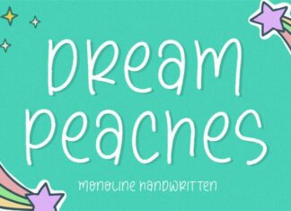 Dream Peaches Font