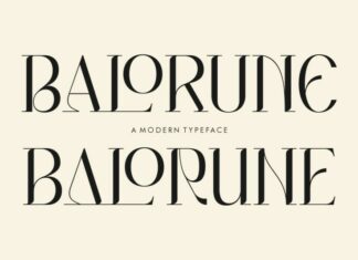 Balorune Font