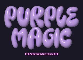 Purple Magic Font