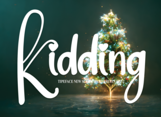 Kidding Font