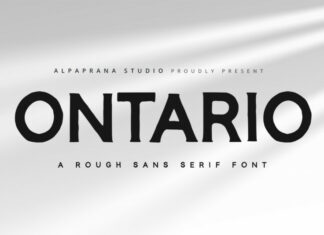 Ontario Font