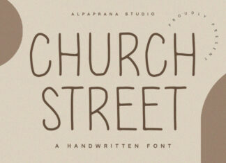 Chruch Street Font