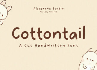 Cottontail - Handwritten Font