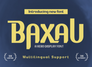 Baxau Font
