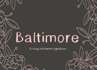 Baltimore Typeface