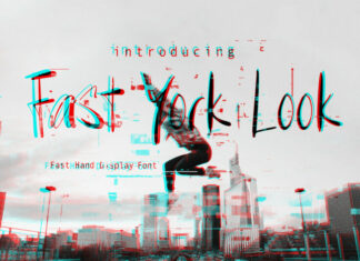 Fast York Look Font