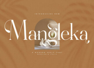 Mangleka Font