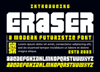 Eraser Font
