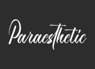 Paraesthetic Font