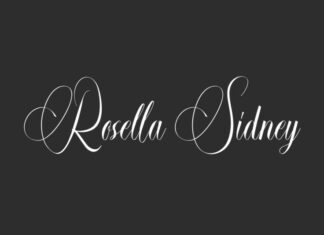 Rosella Sidney Font