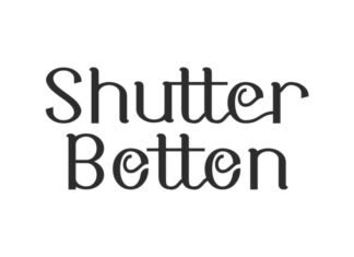 Shutter Botton Font