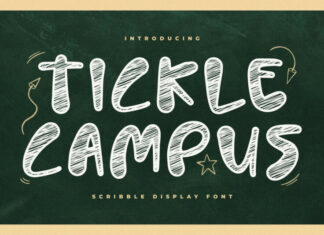 Tickle Campus Font