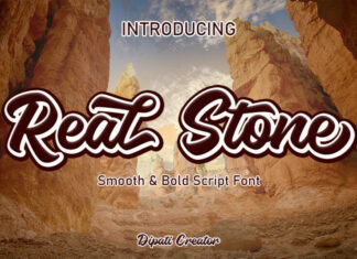 Real Stone Font