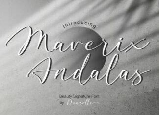 Maverix Andalas Font