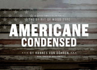 Americane Condensed Font