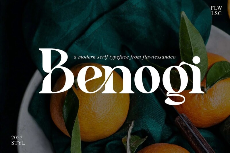 Benogi Font - Download Free Font - Befonts