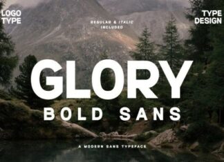 Glory Bold Font