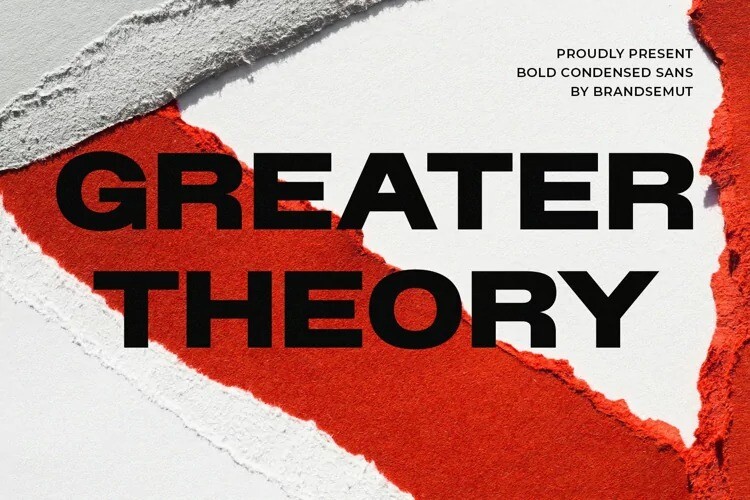 Greater Theory Font - Download Free Font