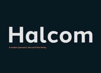 Halcom Font