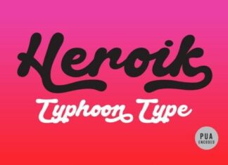 Heroik Font