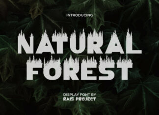 Natural Forest Font