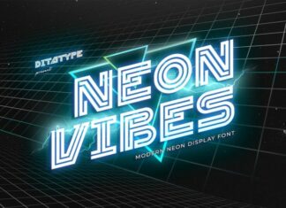 Neon Vibes Font