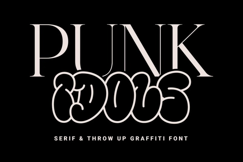 Punk Cyber - Y2K Family Fonts