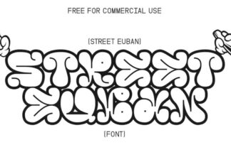 Street Euban Font