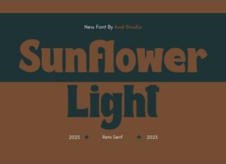 Sunflower Light Font