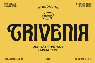 Trivenia Font