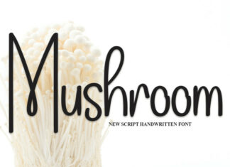 Mushroom Script Font