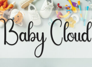 Baby Cloud Script Font
