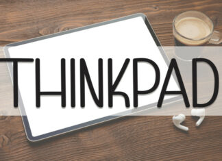 Thinkpad Display Font