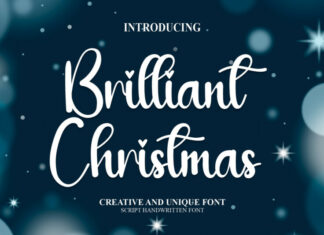 Brilliant Christmas Font