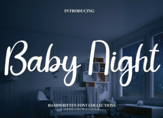Baby Night Font