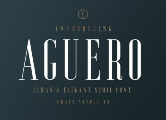 Aguero Serif Typeface