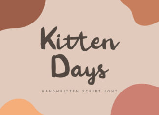 Kitten Days Font