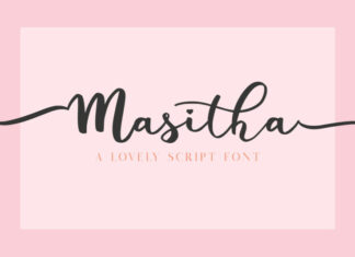 Masitha Lovely Script Font