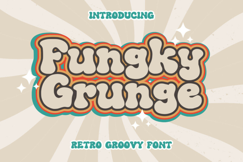 Fungky Grunge Font