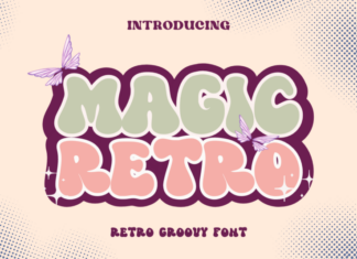 Magic Retro Typeface