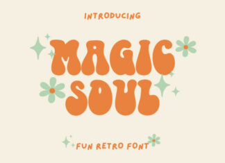 Magic Soul Display Font